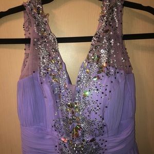 Lavender party dress🤩